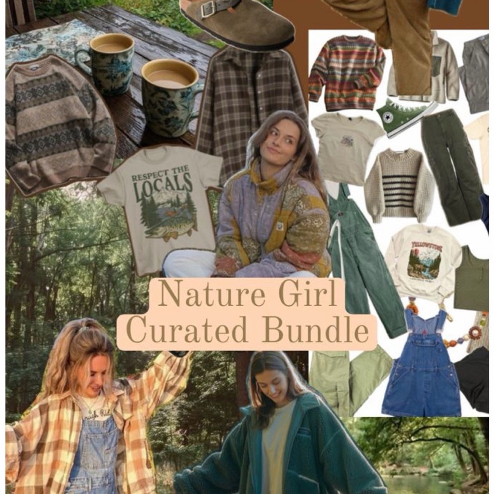 Nature-Inspired Clothing Bundle